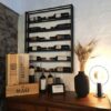 industrial wine rack