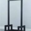 Decorative Fireplace Rack, Firewood Holder, Fireplace Rack Firewood Storage For Indoor Or Outdoor, Vertical Firewood Rack - Image 2