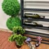 Black wine rack, wine rack, wine rack wall mounted