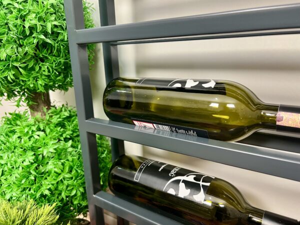 Black wine rack, wine rack, wine rack wall mounted