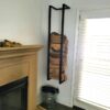 Wall Mount Firewood Rack