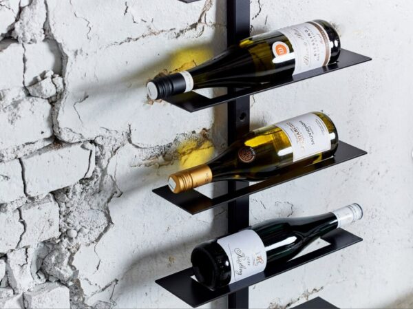 wall mounted wine rack