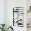 modern wall wine rack