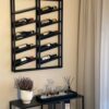 wine bottle holder metal