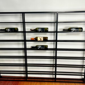wine rack, metal wine rack